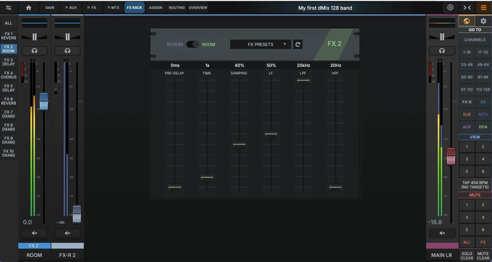 FX Standard REVERB