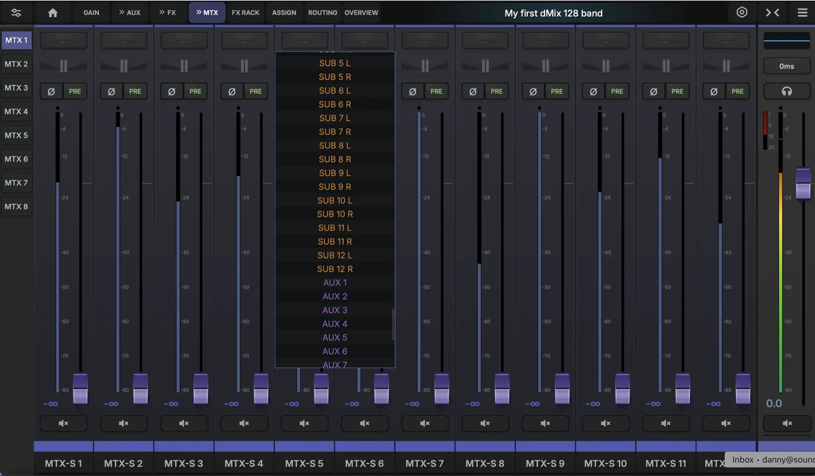 Matrix Mixing