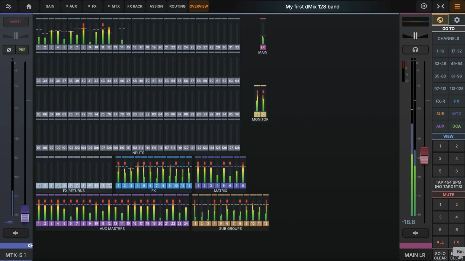 Overview Page